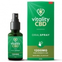 Natural Flavour CBD Oil Oral Spray 1200mg - Vitality