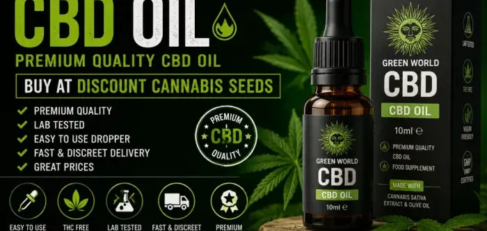 CBD OIL AT DISCOUNT CANNABIS SEEDS.