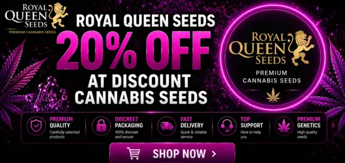 Royal Queen Seeds - 20% Off