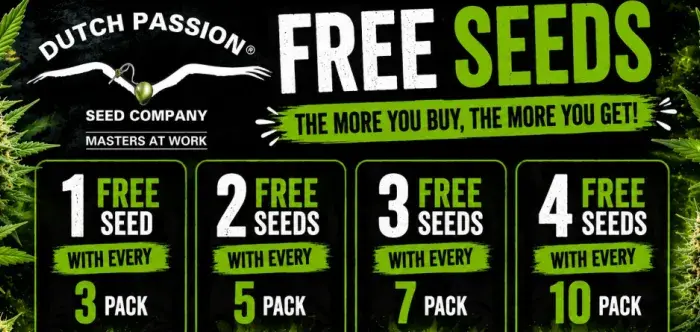 PROMO - DUTCH PASSION FREE SEEDS.