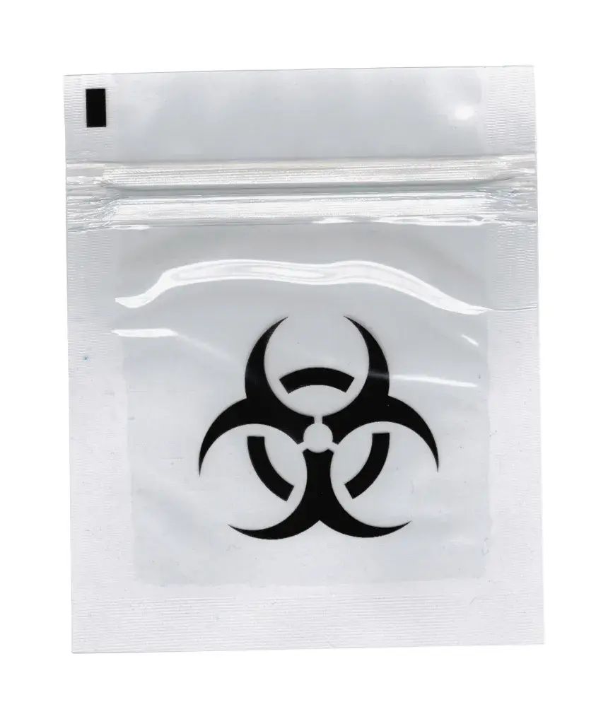 Smell-Proof Bags (50 per pack) 7 x 7.5cm M - Discount Cannabis Seeds Headshop.