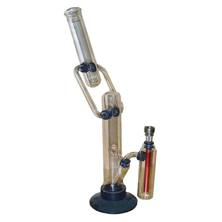 Glass Mad Scientist Multi Chamber Bong 38cm.