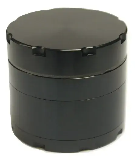 4 Piece 40mm Grinder BLACK