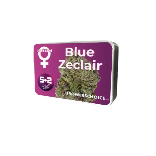 Blue Zeclair Feminised Cannabis Seeds - Growers Choice.