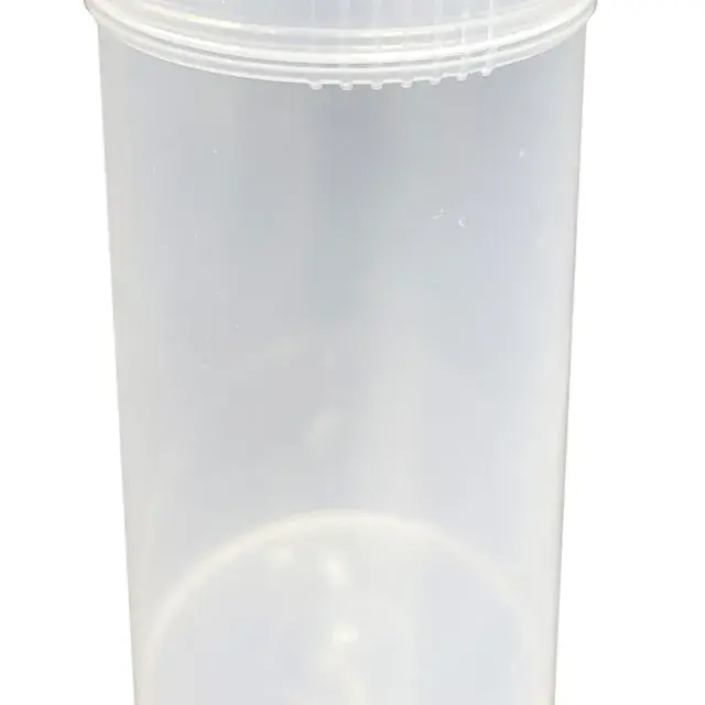CLEAR TRANSLUCENT Pop Top Bottle 19 Dram (3.5gms) - Headshop.