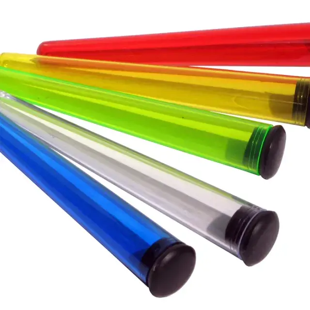 Conical Plastic Cigarette Tube 11cm. Discount Cannabis Seeds Headshop.