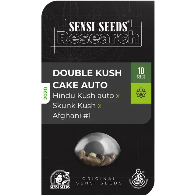 Double Kush Cake Auto Feminised Cannabis Seeds - Sensi Seeds Research