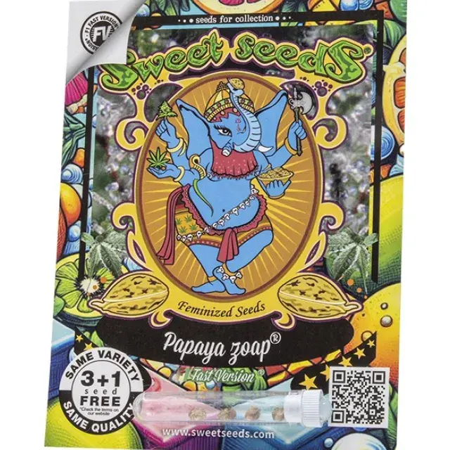 Papaya Zoap F1 Fast V Feminised Cannabis Seeds | Sweet Seeds.