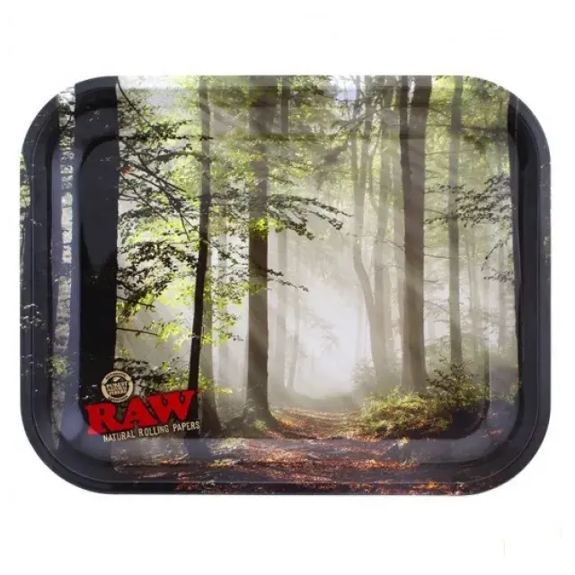 Raw FOREST Metal Tray LARGE (27.5cm x 33cm)