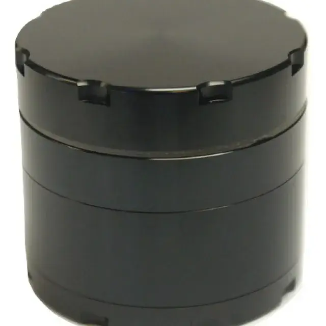 4 Piece 40mm Grinder BLACK