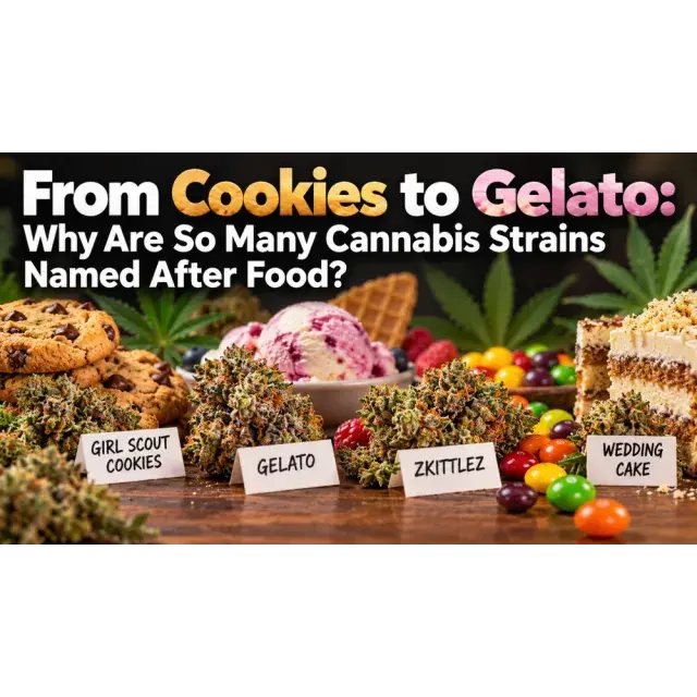 Cannabis Seeds: From Cookies to Gelato: Why Are So Many Cannabis Strains Named After Food?