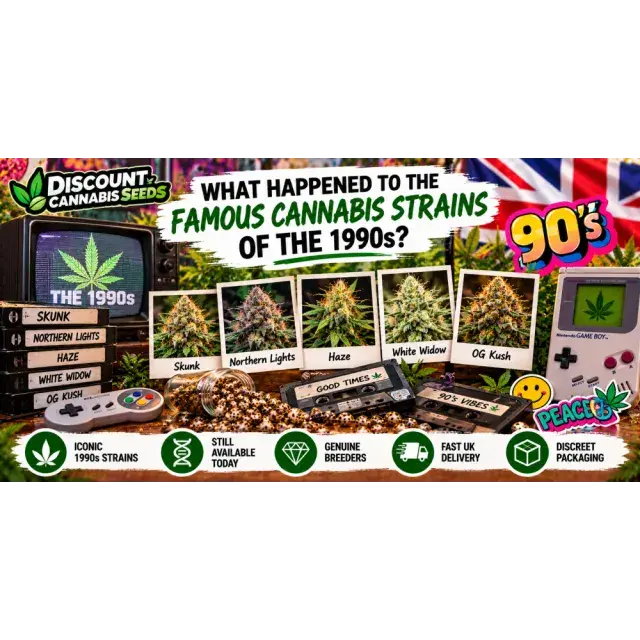 Cannabis Seeds: What Happened to the Famous Cannabis Strains of the 1990s?