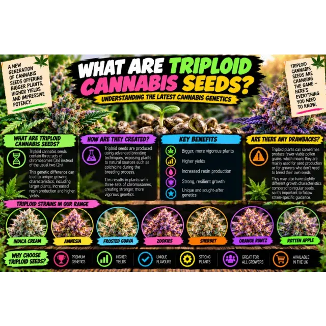 Cannabis Seeds: What Are Triploid Cannabis Seeds? Understanding the Latest Cannabis Genetics