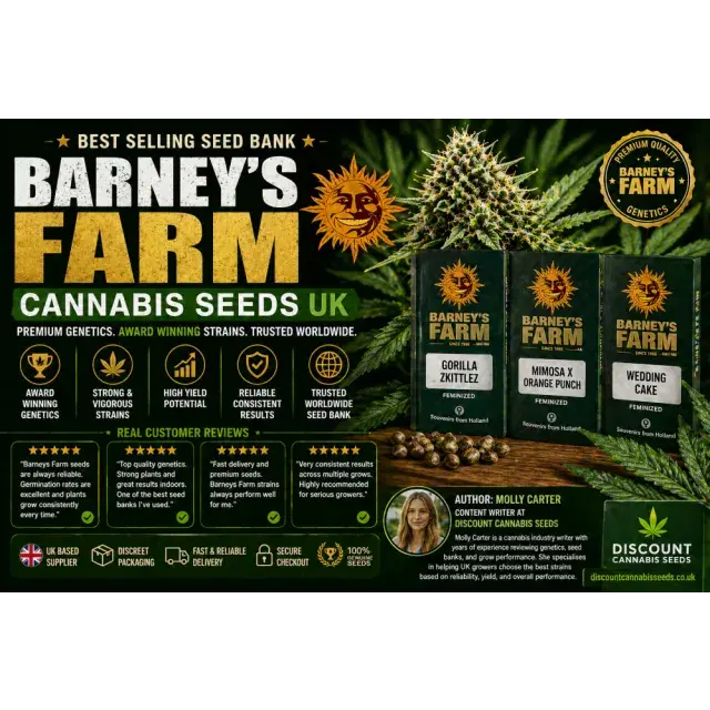 Barneys Farm Cannabis Seeds (Best Selling Seed Bank Review 2026).