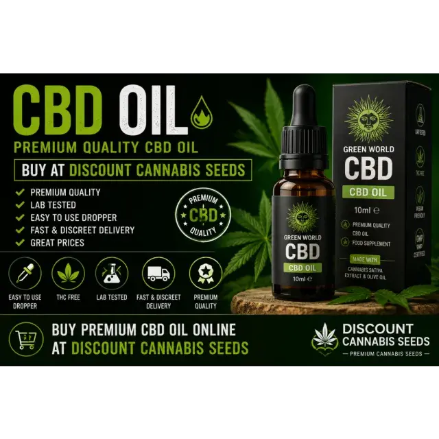 CBD OILS AT DISCOUNT CANNABIS SEEDS.