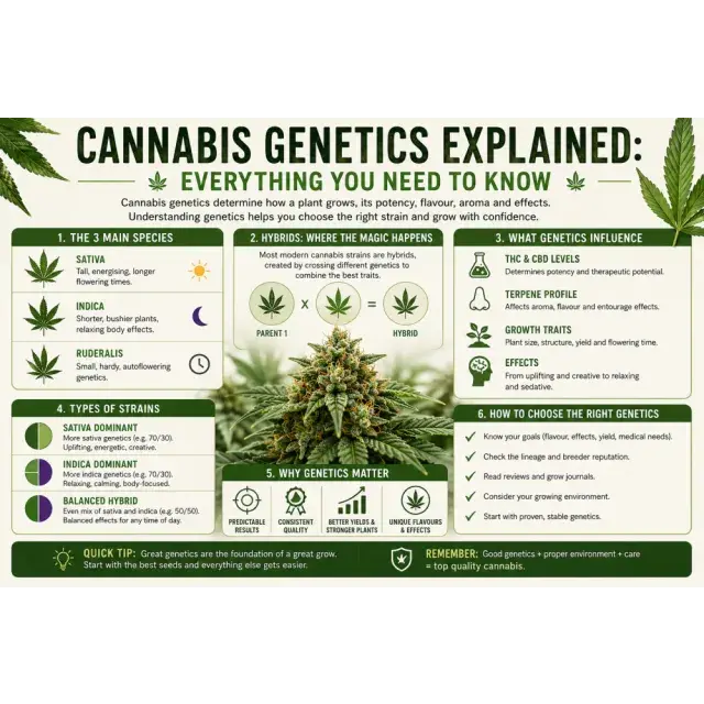 Cannabis Seeds Genetics Explained: Everything You Need to Know.