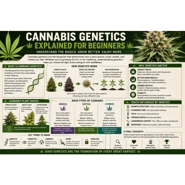 Cannabis Seeds: Cannabis Genetics Explained for Beginners.