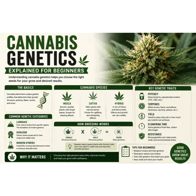 Cannabis Seeds: Cannabis Genetics Explained for Beginners.