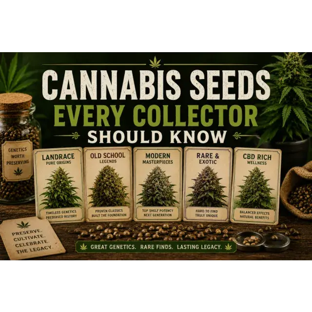 Cannabis Seeds: The Cannabis Seeds Every Collector Should Know.