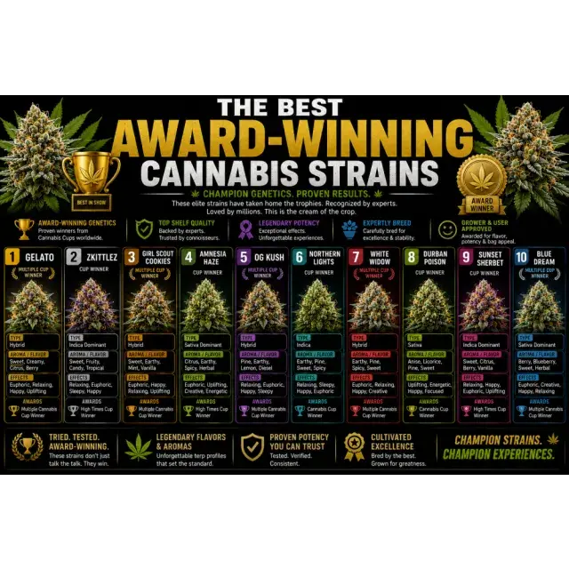 Cannabis Seeds: The Best Award-Winning Cannabis Seeds.