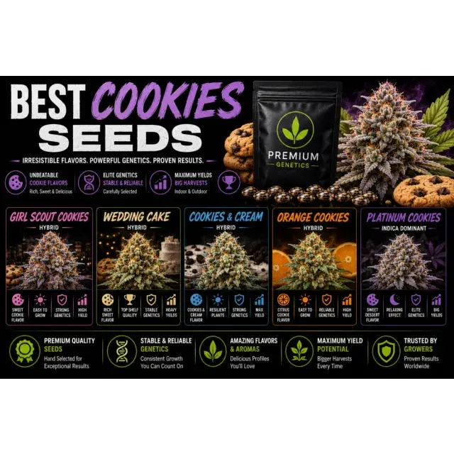 Cookies Cannabis Seeds: Top Cookie Family Genetics.