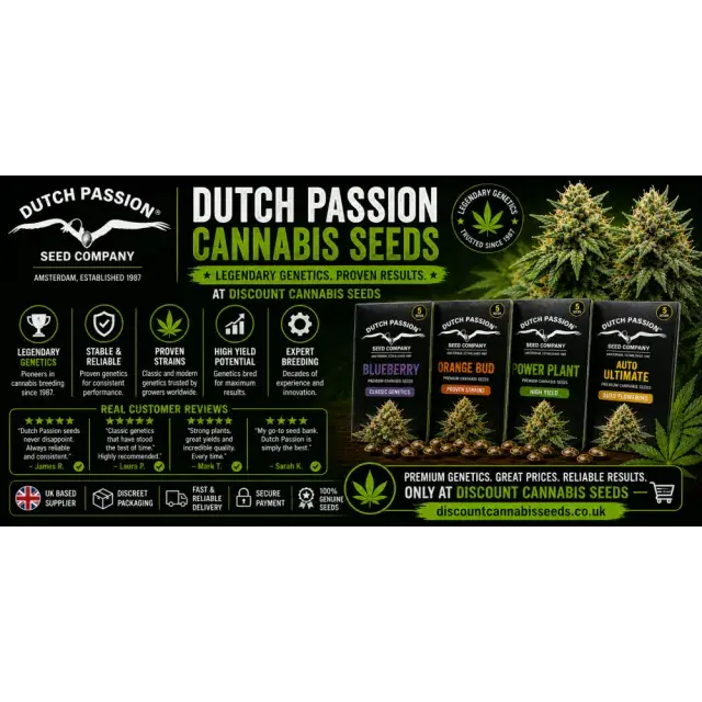 Dutch Passion Cannabis Seeds (Legendary Genetics Seed Bank Review)