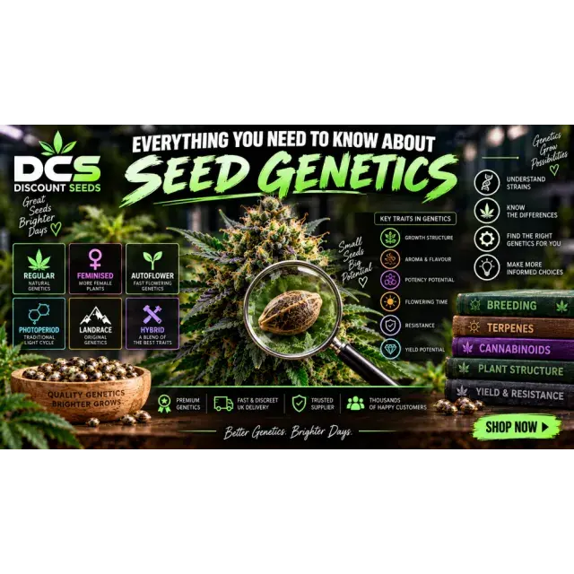 Cannabis Seeds: Everything You Need to Know About Seed Genetics.
