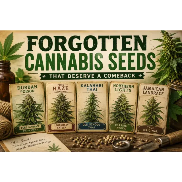 Cannabis Seeds: Forgotten Cannabis Seeds That Deserve a Comeback
