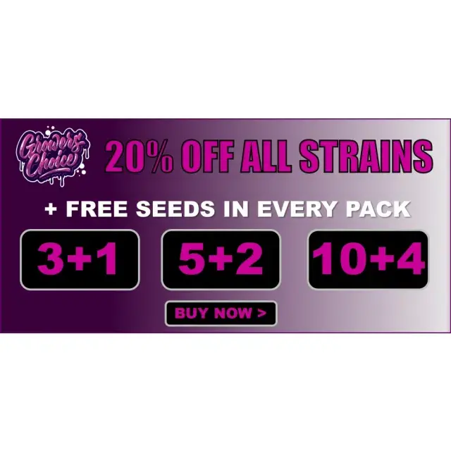 Unlock Amazing March Promotions on Growers Choice Cannabis Seeds.