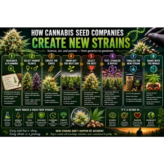 Cannabis Seeds: How Cannabis Seed Companies Create New Strains.
