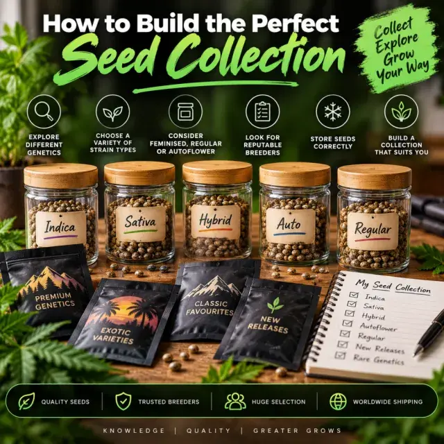 Cannabis Seeds How to Build the Perfect Cannabis Seeds Collection.