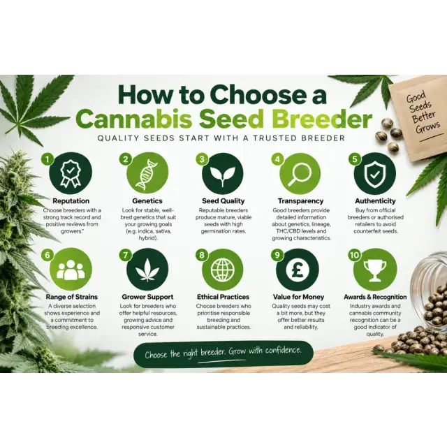Cannabis Seeds: How to Choose a Cannabis Seeds Breeder.