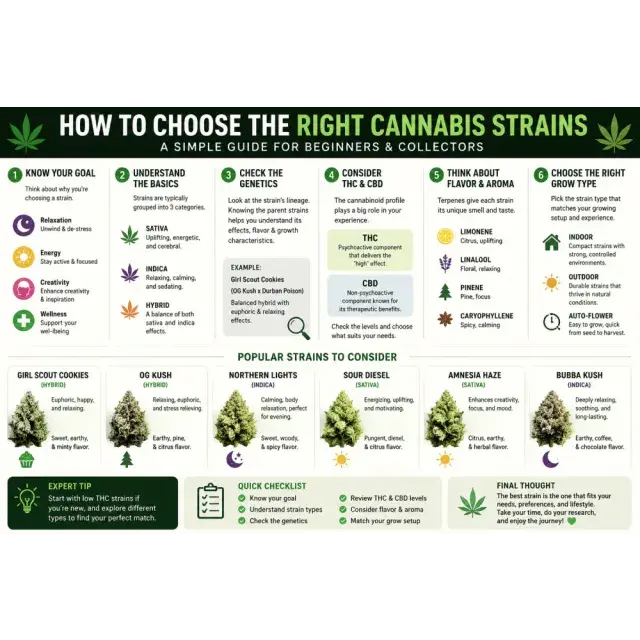 Cannabis Seeds: How to Choose the Right Cannabis Seeds.