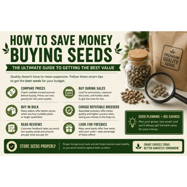 Cannabis Seeds: How to Save Money Buying Cannabis Seeds.