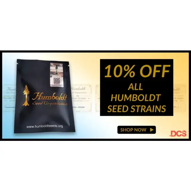 Unlock July Promotions: Get 10% Off Humboldt Seed Organization Seeds at Discount Cannabis Seeds!