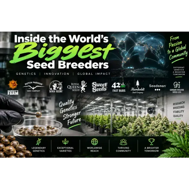 Cannabis Seeds: Inside the World's Biggest Cannabis Seed Breeders.