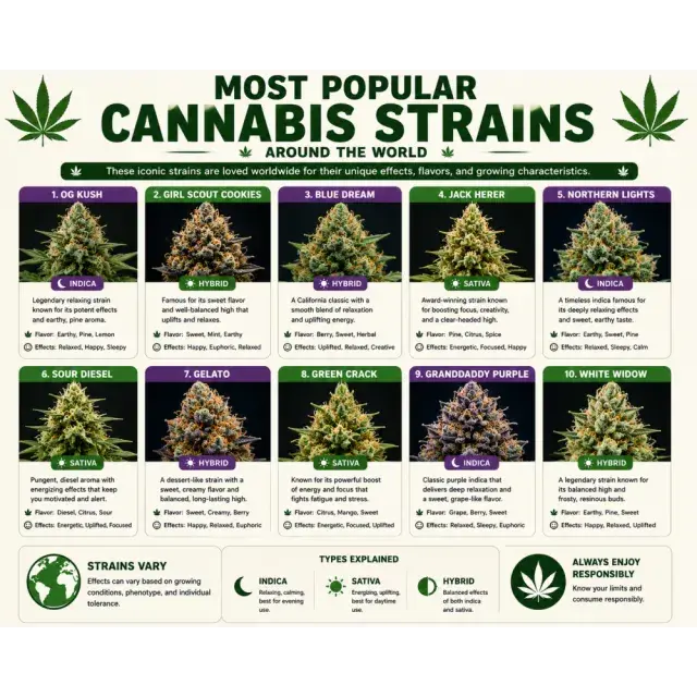 Cannabis Seeds: Most Popular Cannabis Seeds in the World.