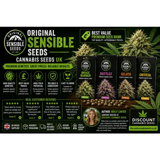 Original Sensible Seeds (Best Value Cannabis Seeds Bank 2026)