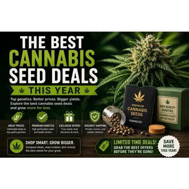 Cannabis Seeds: The Best Cannabis Seed Deals This Year.
