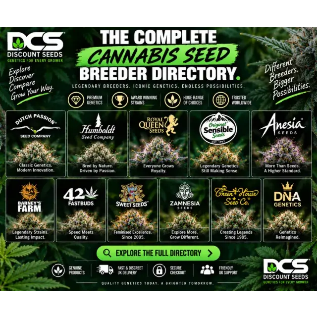 Cannabis Seeds: The Complete Cannabis Seed Breeder Directory.