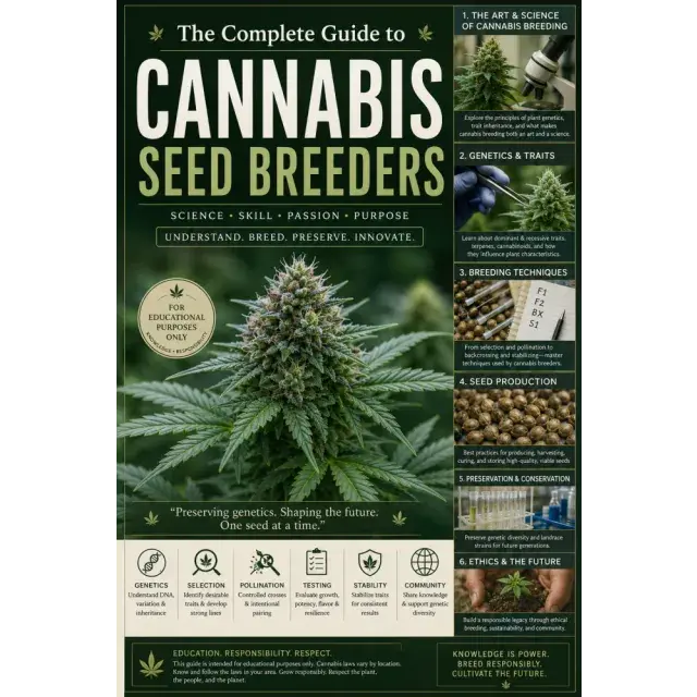 Cannabis Seeds: The Complete Guide to Cannabis Seed Breeders.