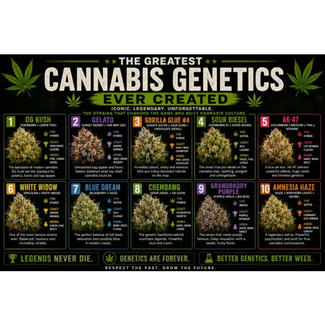 Cannabis Seeds: The Greatest Cannabis Genetics Ever Created.