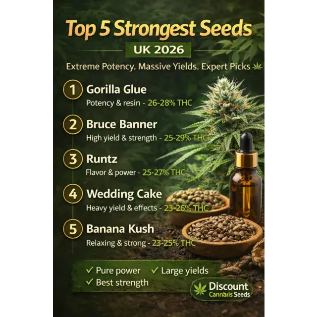 Top 10 Rare Cannabis Seeds UK (Unique & Hard-to-Find Strains 2026)