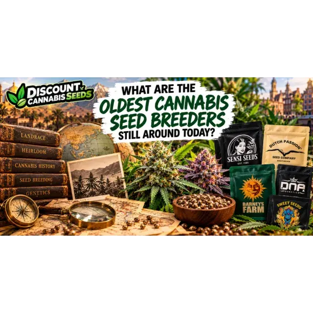 Cannabis Seeds: What Are the Oldest Cannabis Seed Breeders Still Around Today?