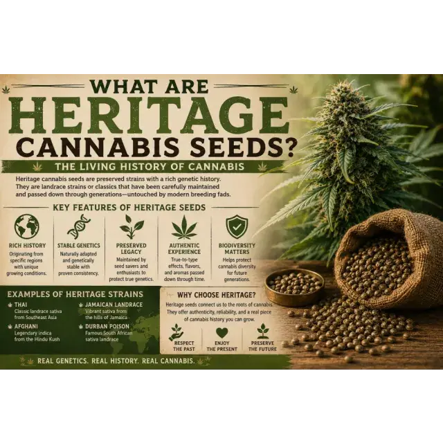 Cannabis Seeds: What Are Heritage Cannabis Seeds?