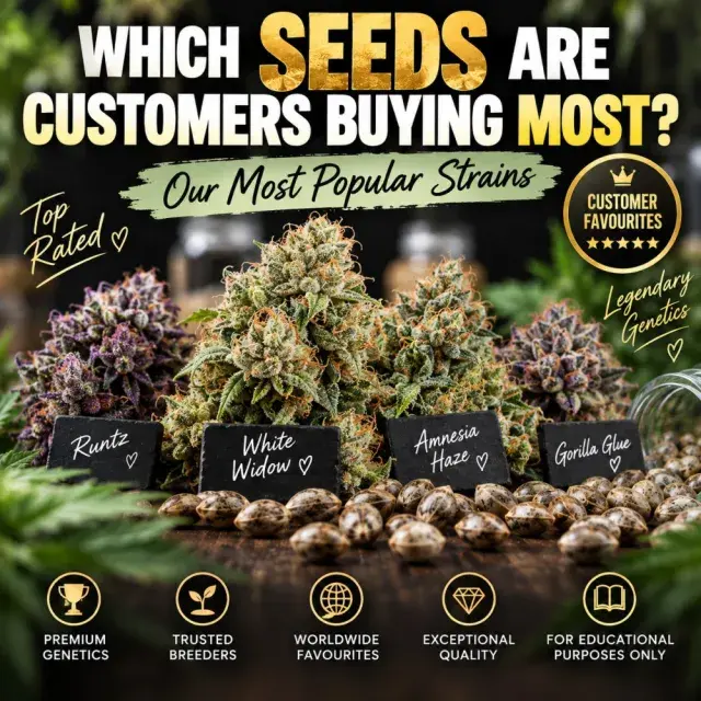 Cannabis Seeds: Which Cannabis Seeds Are Customers Buying Most?