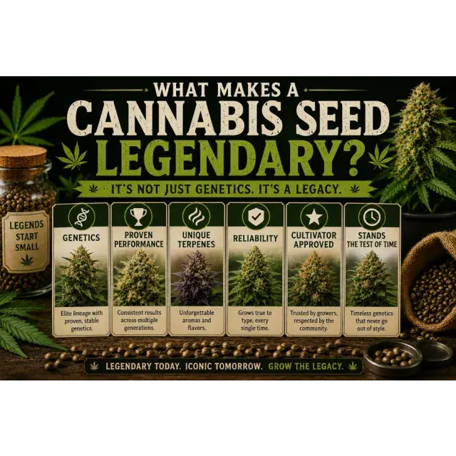 Cannabis Seeds: What Makes a Cannabis Seed Legendary?