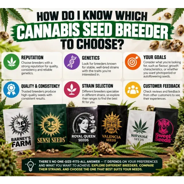 Cannabis Seeds: How Do I Know Which Cannabis Seed Breeder to Choose?