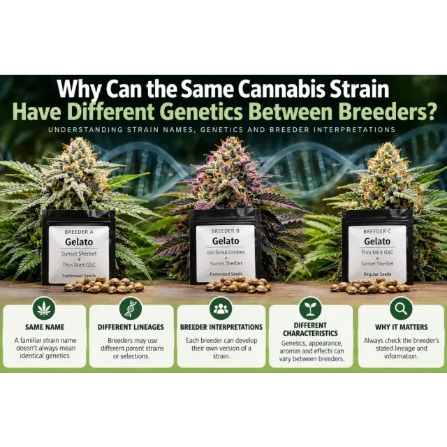 Cannabis Seeds: Why Do Cannabis Strains Have Different Genetics? 