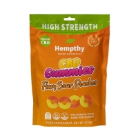 CBD Gummy Fizzy Sour Peaches 1000mg - Hempthy